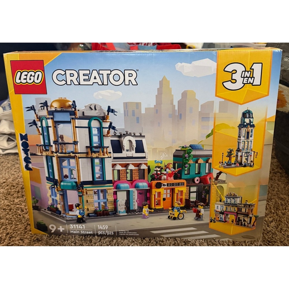 Lego- Creator 3 in 1 Main Street Building Set (NWT) 31141